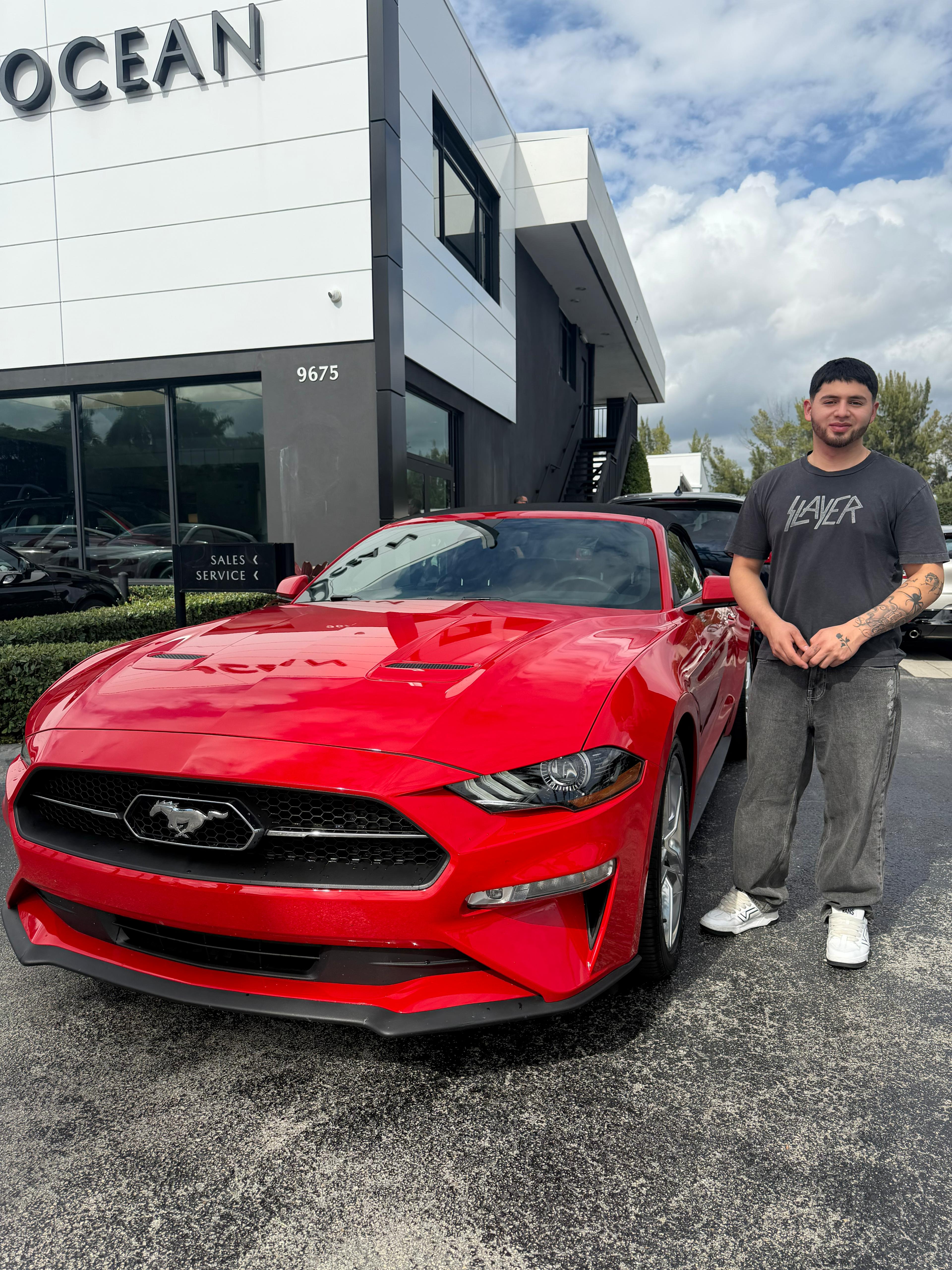 Entrega Ford Mustang